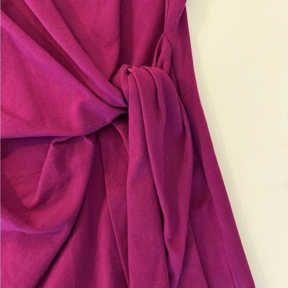 Sezane Pippa Short Dress Plum - Size L - Picture 4 of 7